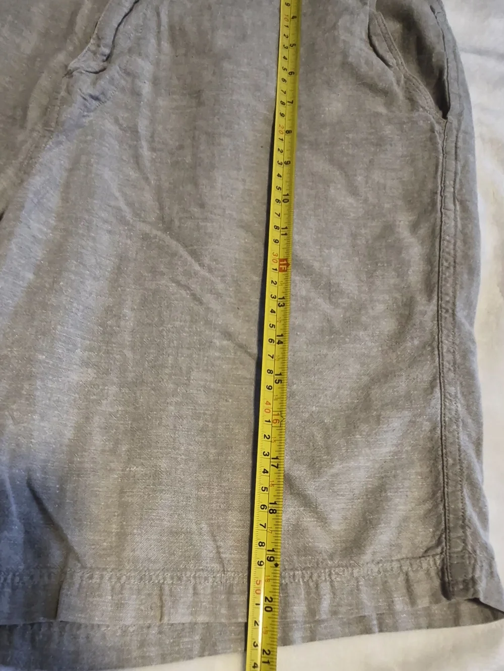 Patagonia Men's Light Gray Flat-Front Walkshorts
